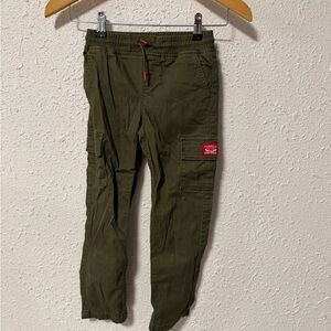 Levi's Dark Green Cargo Pants for Men